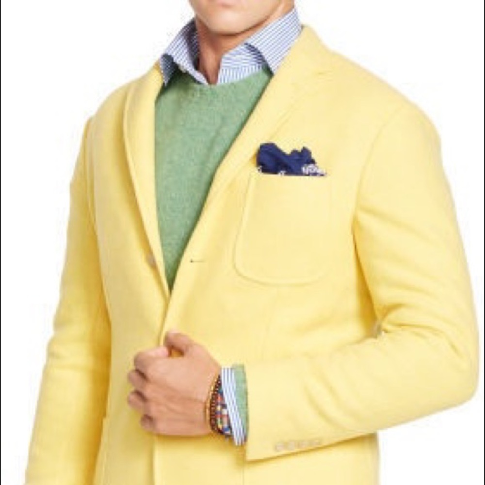 Polo Ralph Lauren Yellow Morgan Jacket